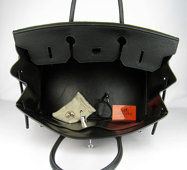 Replica Hermes Birkin 40CM Togo Bag Light Black 6099 Online